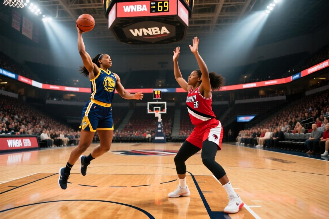 WNBA常规赛金州女武神86-69波特兰火焰全场集锦