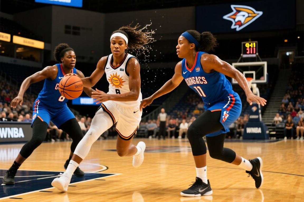 WNBA常规赛康涅狄格太阳91-111印第安纳狂热全场集锦