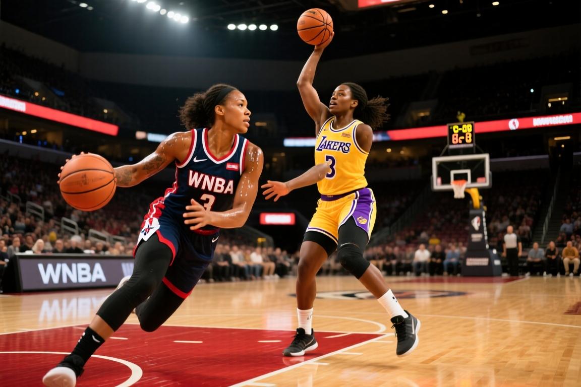 WNBA常规赛华盛顿神秘人82-88洛杉矶火花全场集锦